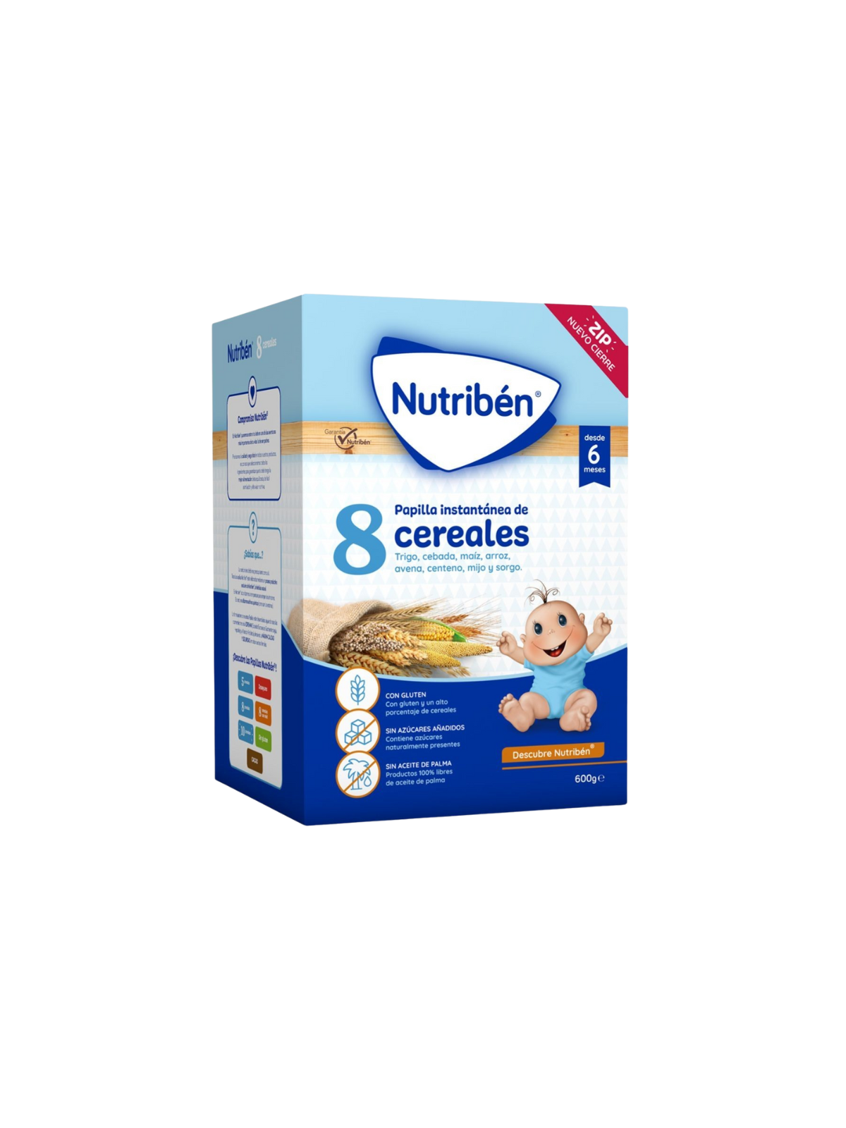 Nutriben 8 cereales 600 gr