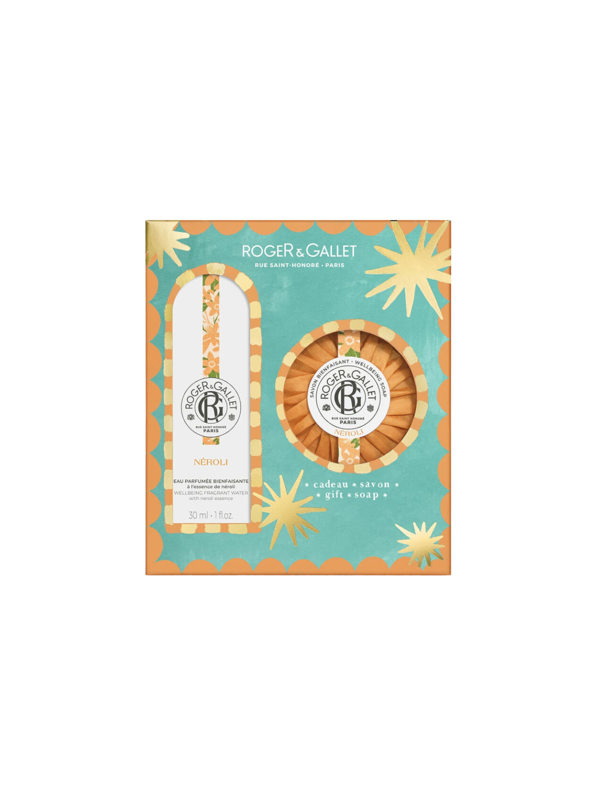 Roger & Gallet Pack Agua Perfumada Neroli 30ml + jabón regalo