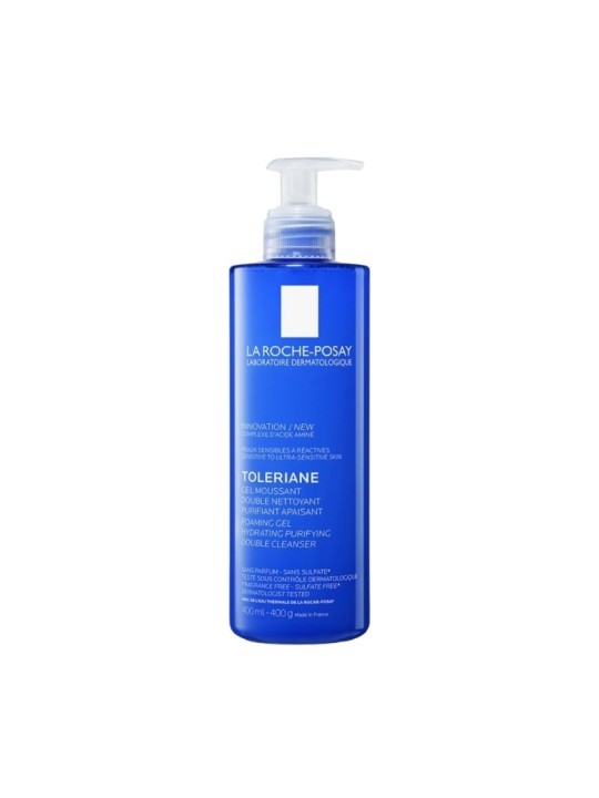 La Roche Posay toleriane crema-espuma limpiador doble hidratante purificante 1 bote 400ml
