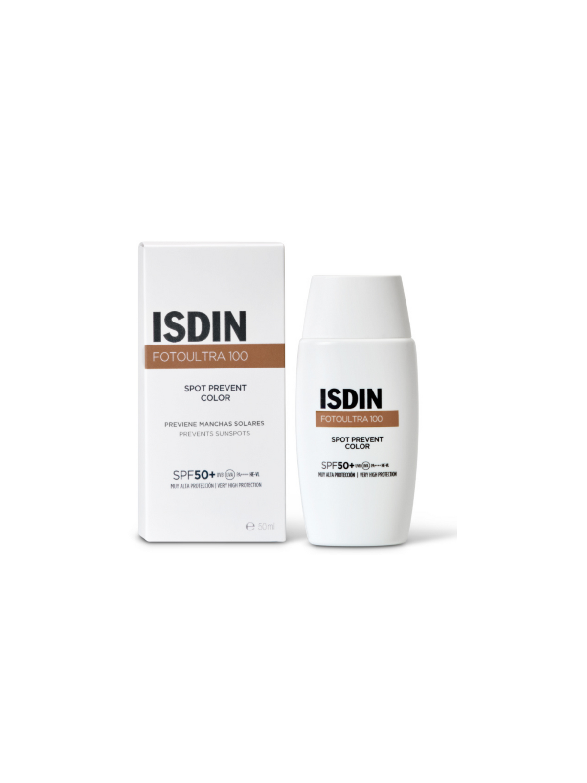 Isdin Fotoultra 100 Spot Prevent Color SPF 50+ 50 ml