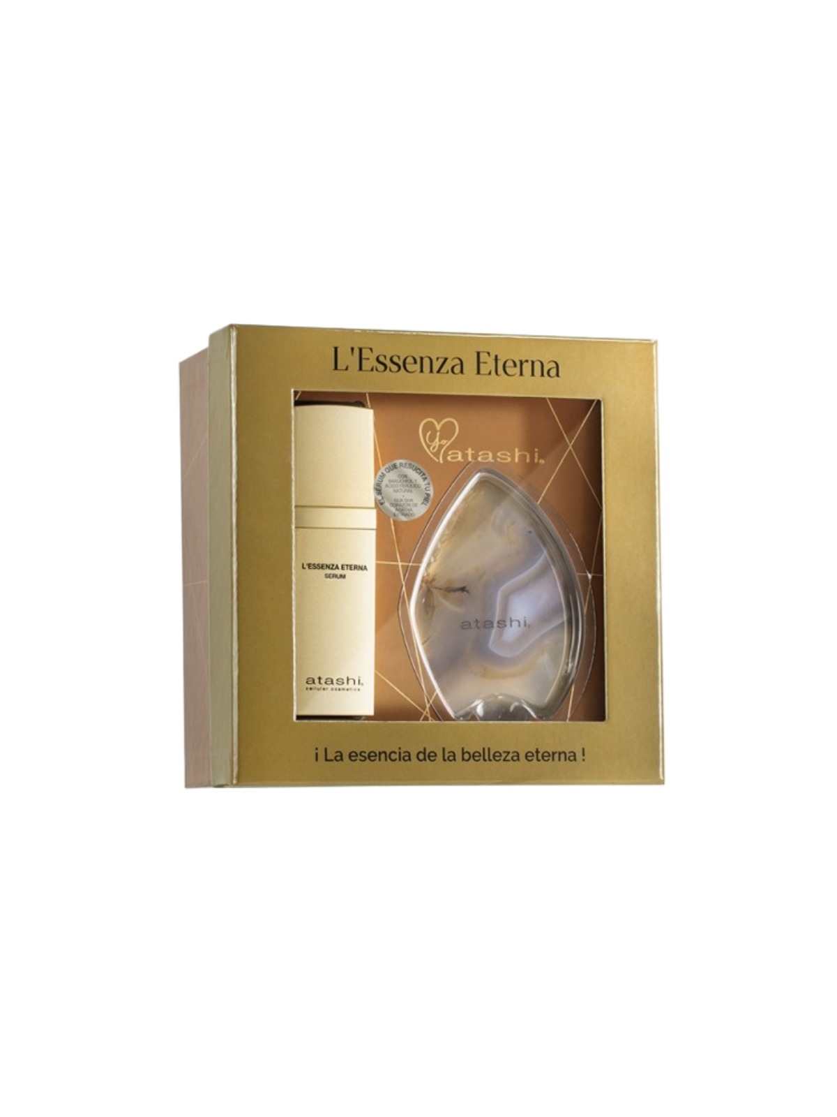 Atashi cofre cellular l´essenza eterna serum antiedad bakuchiol ferulico 30ml