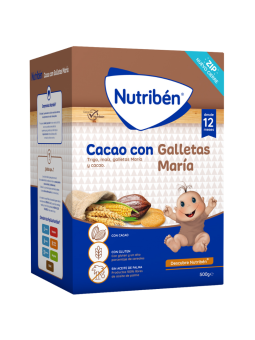Nutribén Cacao con Galletas María 500 gr
