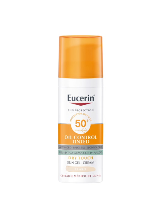 Eucerin Sun Protection Oil Control Color Claro SPF 50+ 50 ml