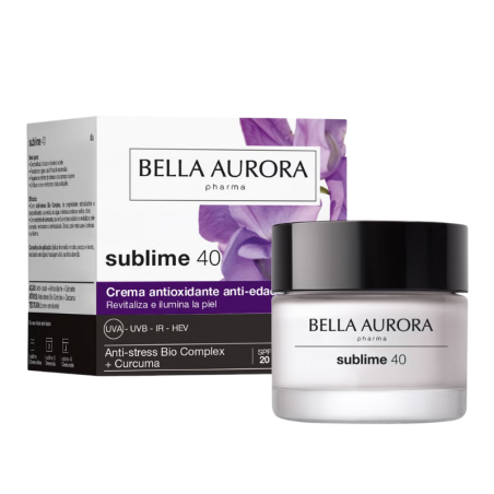 Bella Aurora Sublime 40 Crema Antioxidante Antiedad Día 50 ml