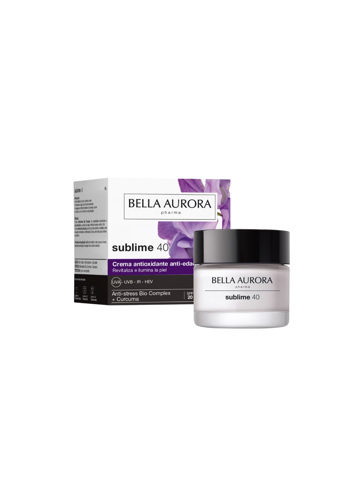 Bella Aurora Sublime 40 Crema Antioxidante Antiedad Día 50 ml