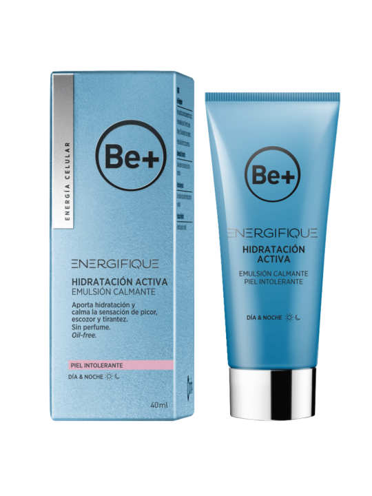 Be+ energifique hidratación activa piel intolerante 40ml