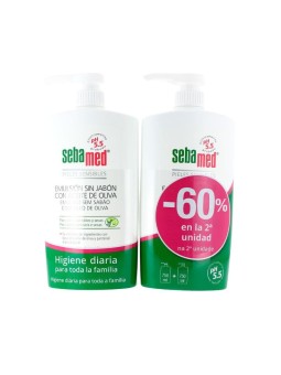 Sebamed duplo emulsión oliva litro 2ud. 60% dto.