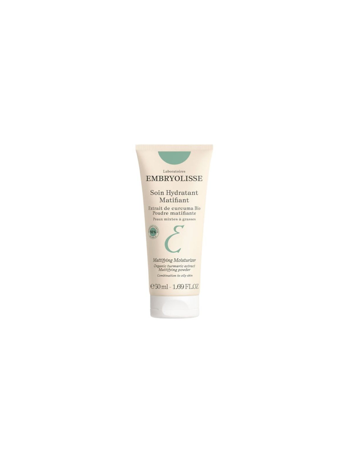 Embryolisse crema hidratante matificante extracto de cúrcuma 50ml