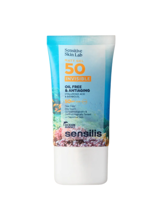 Sensilis sun secret invisible gel oil free spf50+