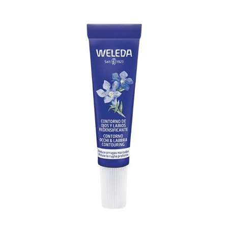 Weleda contorno de ojos y labios redensificante genciana azul y edelweiss 10ml
