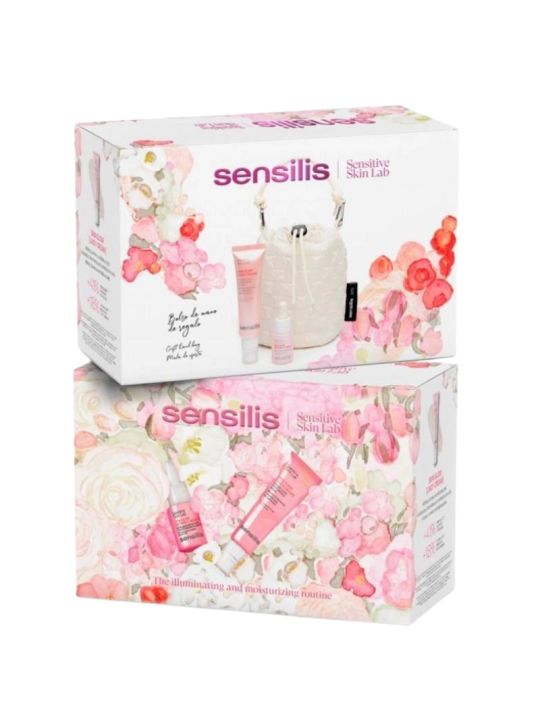 Sensilis pack Skin Glow Juicy Cream + Skin Glow Beyond C Serum