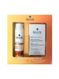 Rilastil pack age repair crema spf50+ + progression serum 30ml
