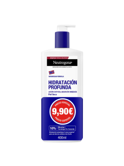 Neutrogena hidratación profunda loción corporal piel seca 400ml