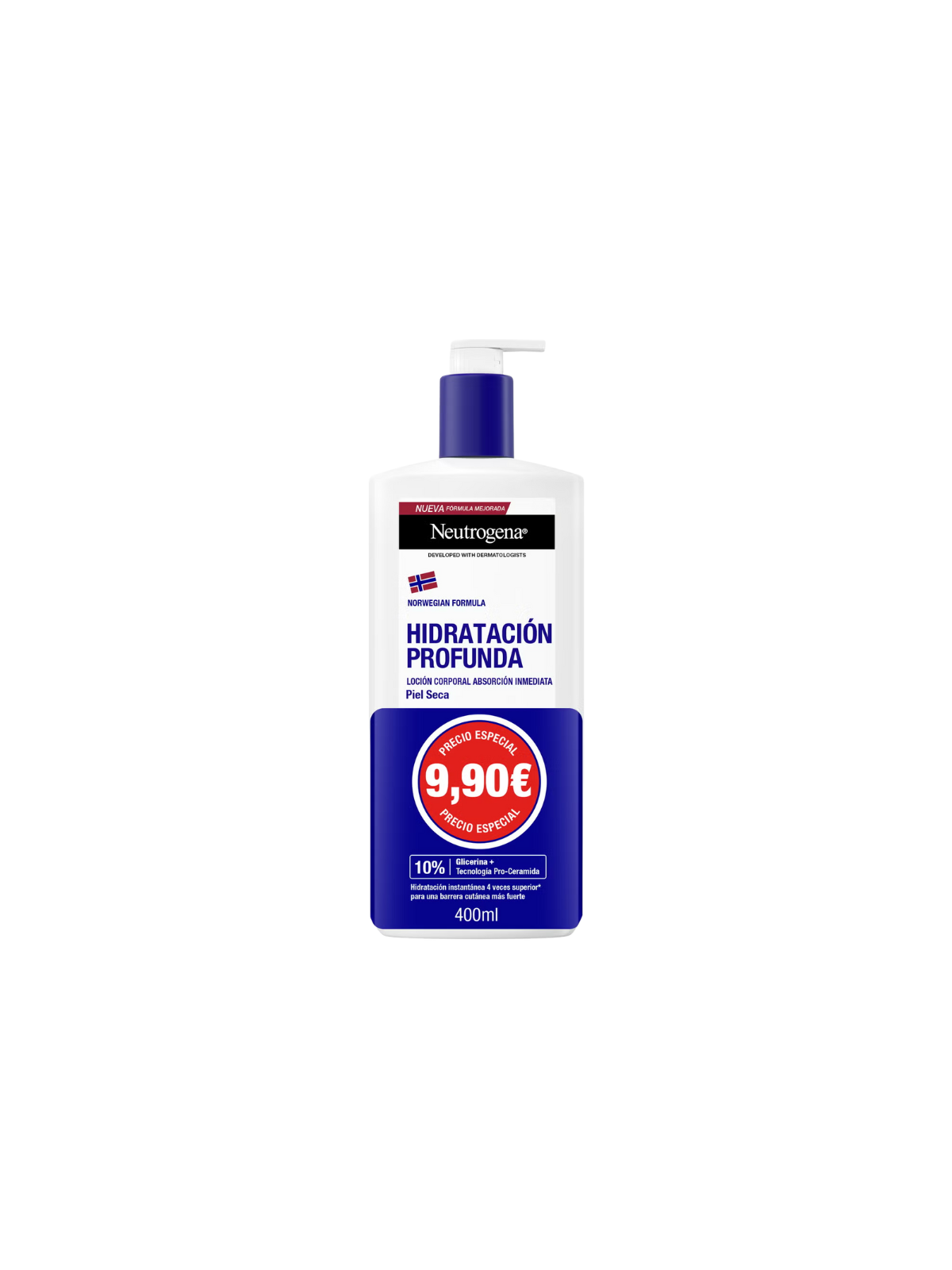 Neutrogena hidratación profunda loción corporal piel seca 400ml