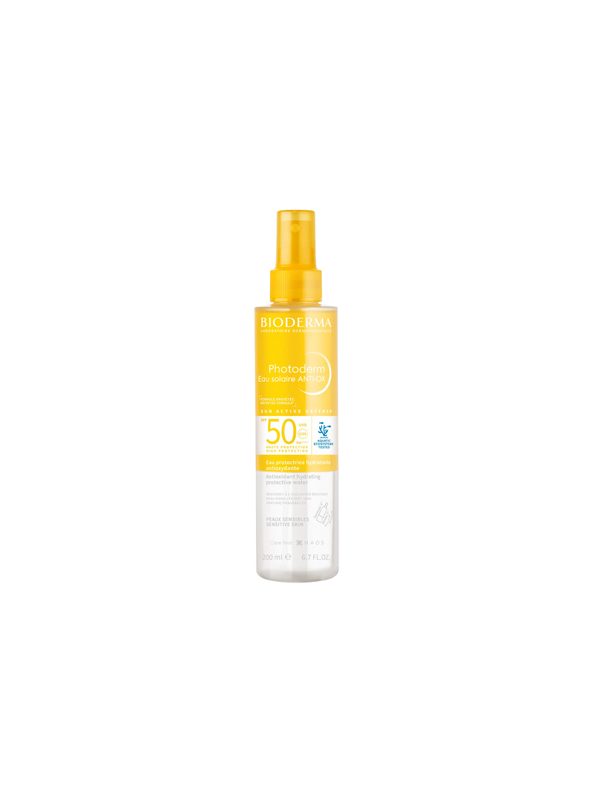 BIODERMA PHOTODERM EAU SOLAIRE ANTI-OX SPF 50 BIODERMA 1 SPRAY 200 ML