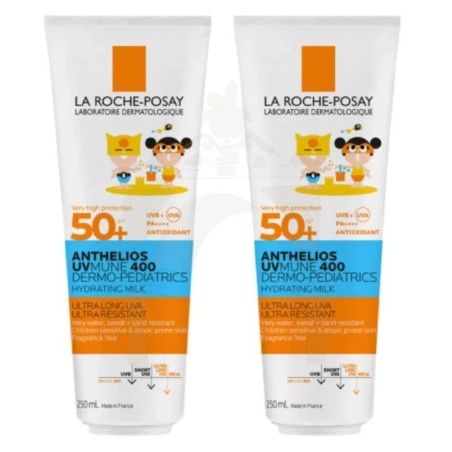 ANTHELIOS DUPLO DERMOPEDIATRICS LECHE HIDRATANTE SPF 50