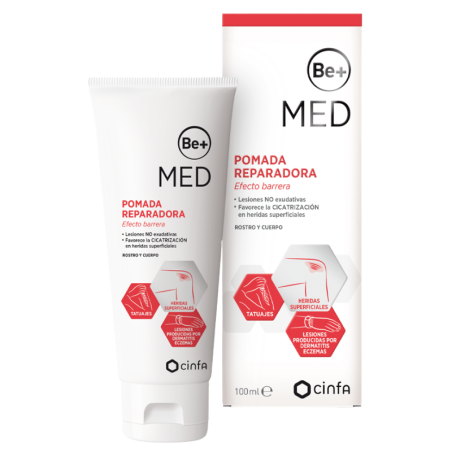 Be+ pomada reparadora efecto barrera 100ml