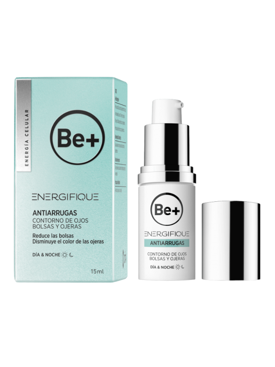 BE+ energifique antiarrugas contorno de ojos bolsas y ojeras 15 ml