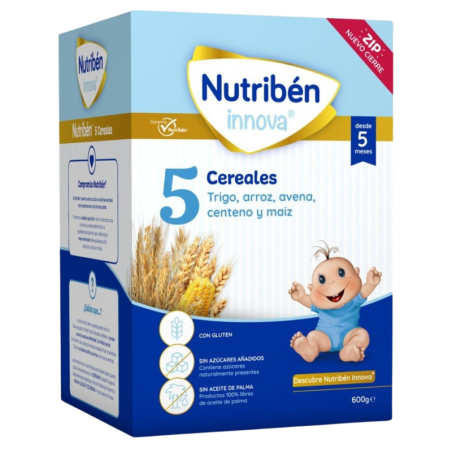 Nutriben 5 cereales 600 gr