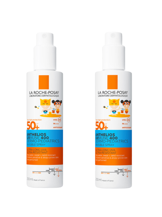 La Roche Posay duplo Anthelios spray 50 SPF niños 200 ml