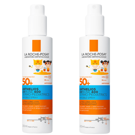 La Roche Posay duplo Anthelios spray 50 SPF niños 200 ml