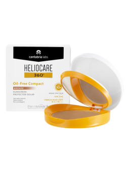 Heliocare 360º Oil Free Compact Bronze SPF 50+ 10 gr