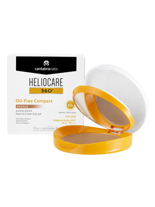 Heliocare 360º Oil Free Compact Bronze SPF 50+ 10 gr