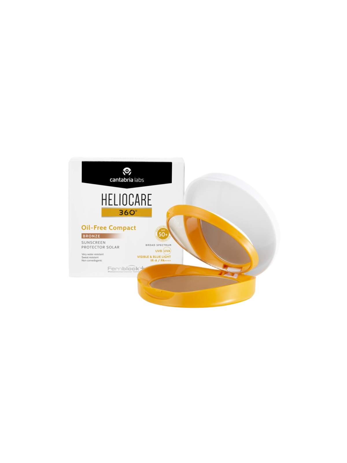 Heliocare 360º Oil Free Compact Bronze SPF 50+ 10 gr