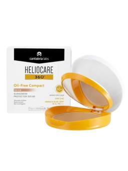 Heliocare 360º Oil Free Compact SPF 50+ Beige 10 gr