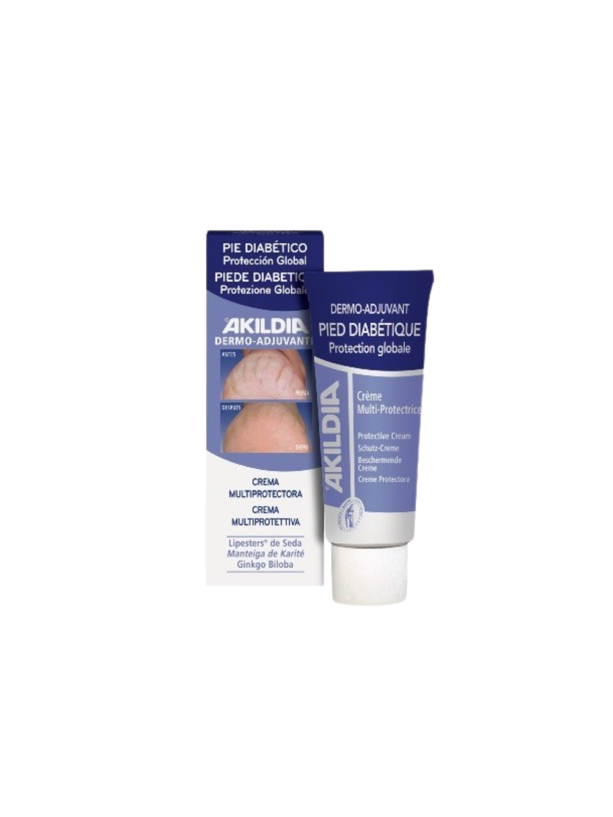 Akildia crema pie de diabético 75 ml