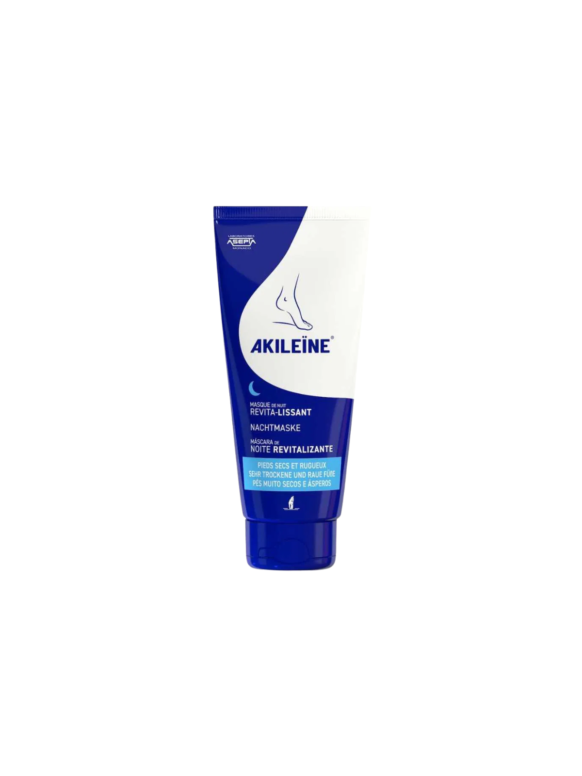 Akileine Máscara de Noche para Pies 2 en 1 100 ml