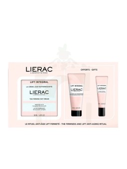 Lierac Cofre Lift Integral Crema Día Reafirmante 50 ml, Crema Noche 15 ml y Serum 10 ml