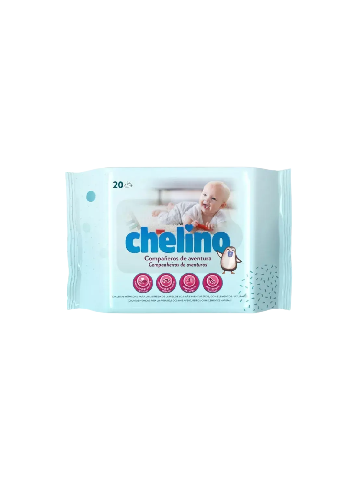 Chelino toallitas infantiles 20 uds