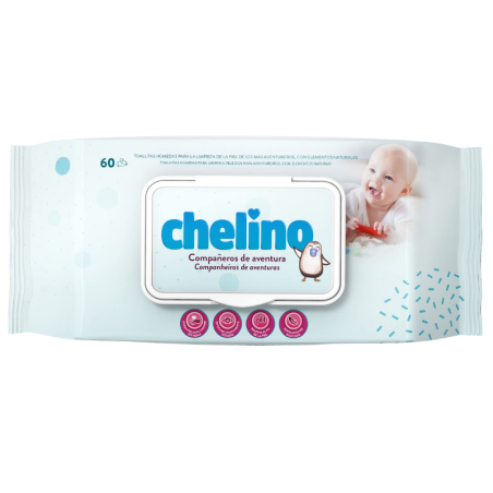 Chelino toallitas infantiles 60 uds