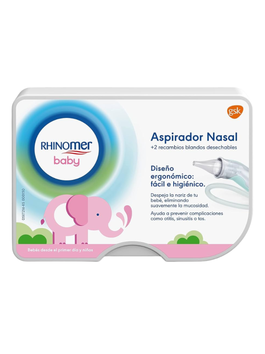 Rhinomer Baby aspirador nasal + 2 recambios