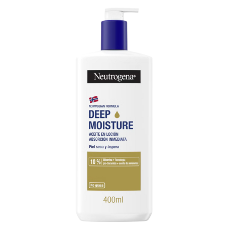 Neutrogena hidratación profunda aceite en loción 400ml