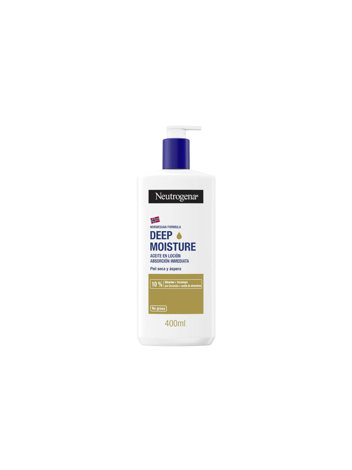 Neutrogena hidratación profunda aceite en loción 400ml