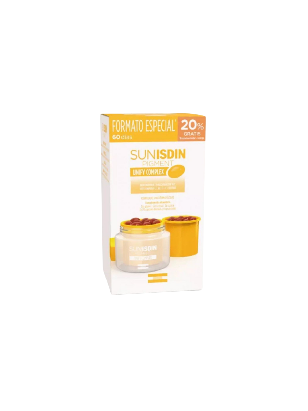 Isdin Sunisdin pigment 60 cápsulas blandas