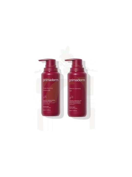 Primaderm (Singuladerm) Pack Doble Limpieza Oil To Milk + Gel 200 ml