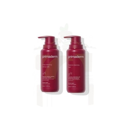 Primaderm (Singuladerm) Pack Doble Limpieza Oil To Milk + Gel 200 ml