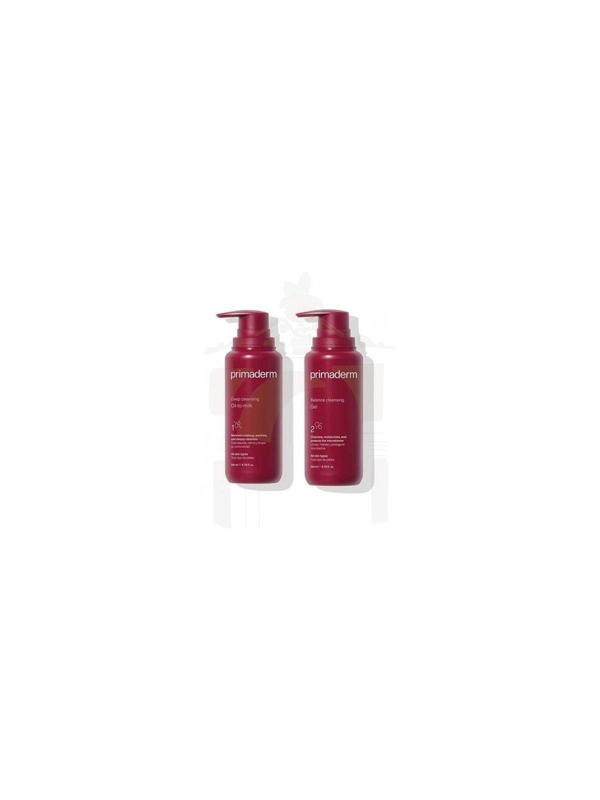 Primaderm (Singuladerm) Pack Doble Limpieza Oil To Milk + Gel 200 ml