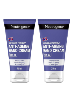 Neutrogena duplo crema de manos antiedad SPF 20 (2x75 ml)