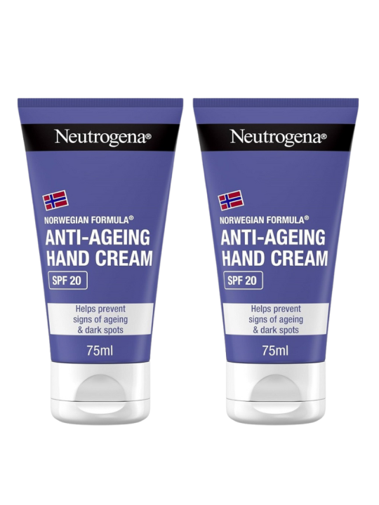 Neutrogena duplo crema de manos antiedad SPF 20 (2x75 ml)