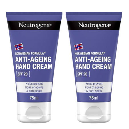 Neutrogena duplo crema de manos antiedad SPF 20 (2x75 ml)
