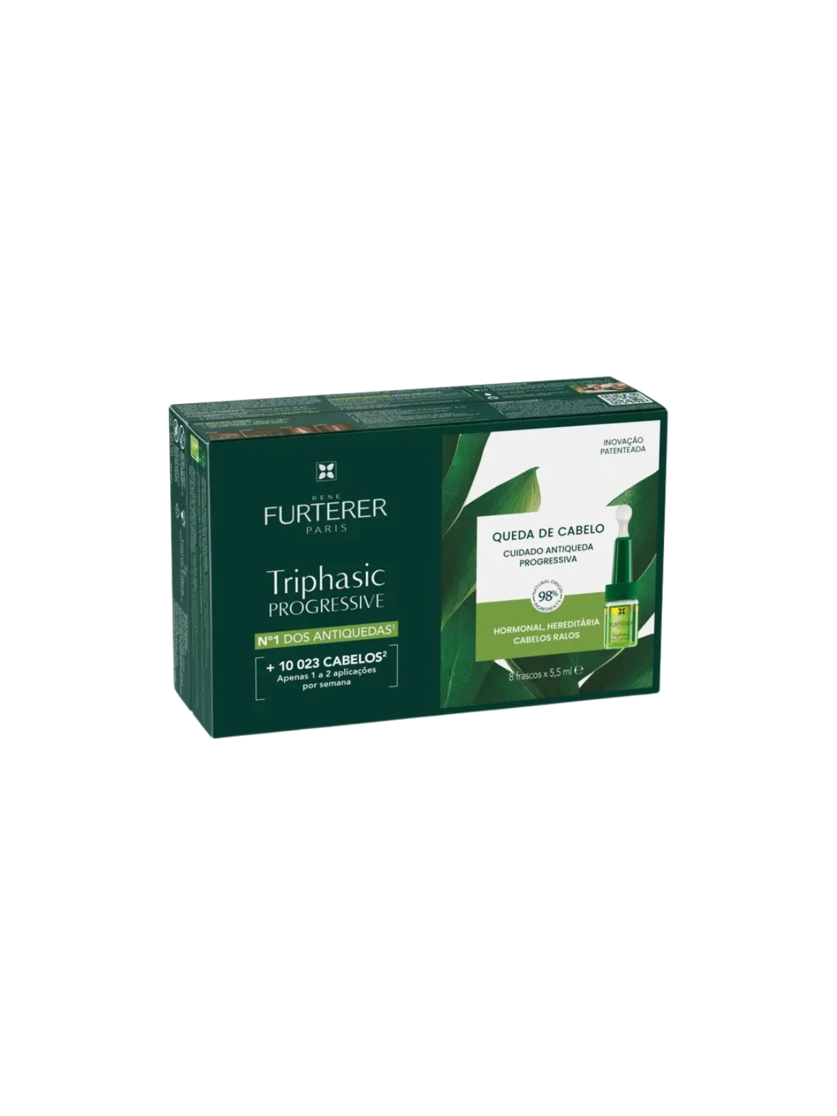 Rene Furterer Triphasic Suero Regenerador Anticaida 8 Frascos x 5.5 ml