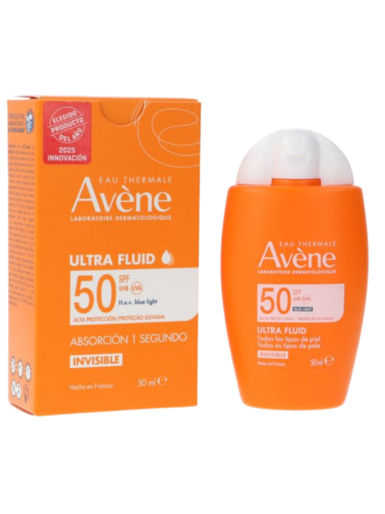 Avene Ultra Fluid alta proteccion SPF 50 1 envase 50 ml