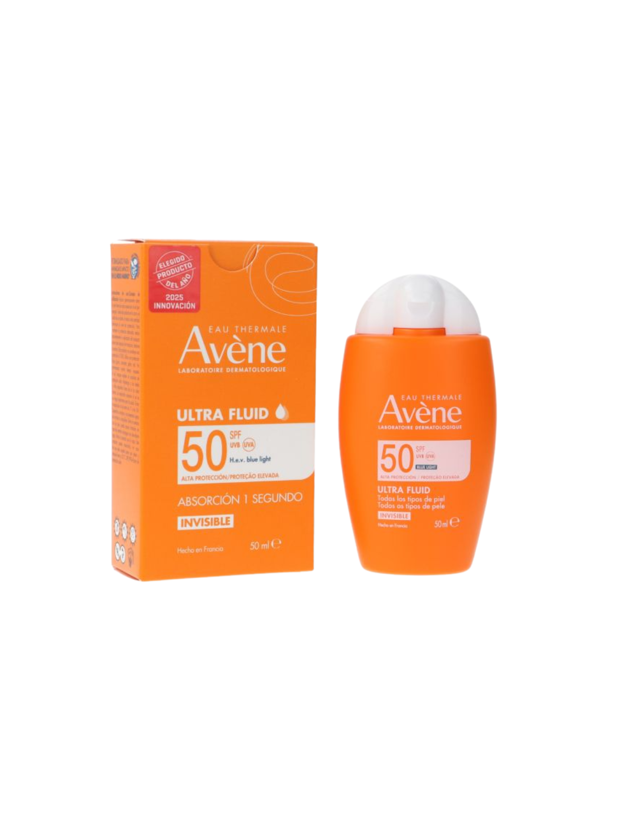 Avene Ultra Fluid alta proteccion SPF 50 1 envase 50 ml