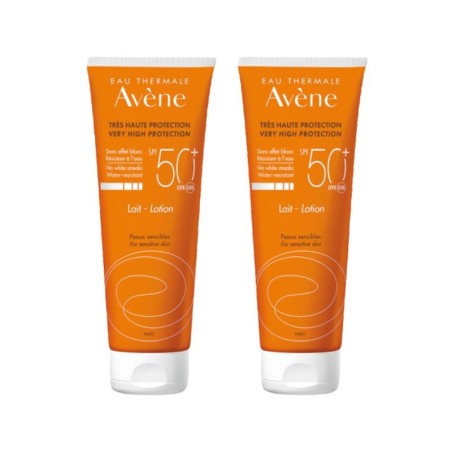 Avene duplo leche muy alta protección SPF 50
