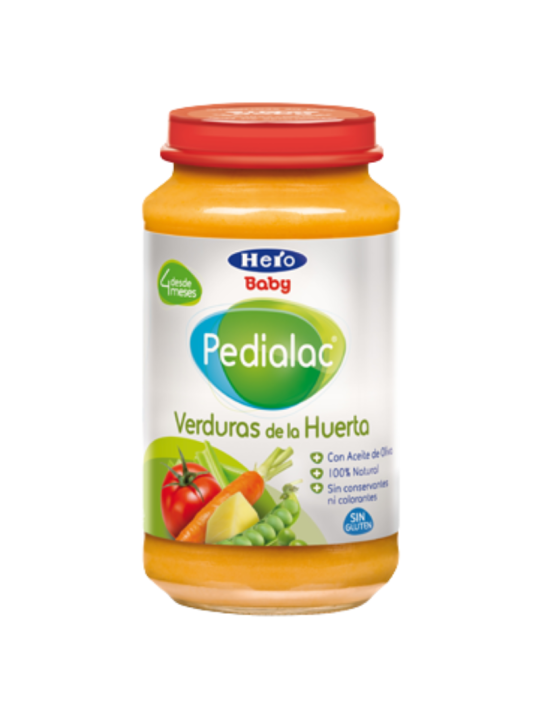 Pedialac verduras de la huerta
