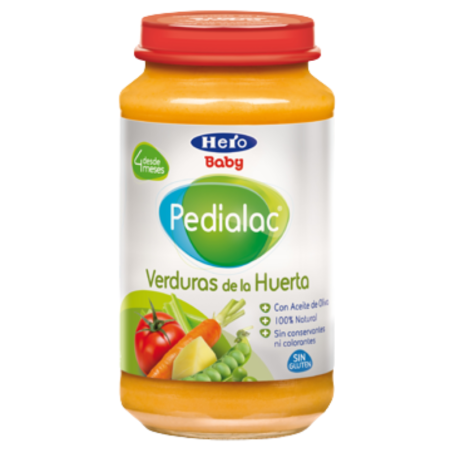 Pedialac verduras de la huerta